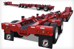 Fontaine Specialized Magnitude 65 lowbed trailer for construction equipment