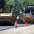 road paving project
