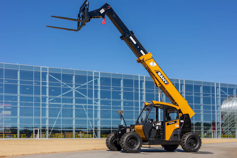 Telehandler Line Work Sany expands telehandler line with new models | Equipment World