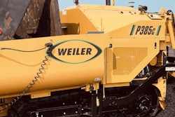 Weiler 385C asphalt paver