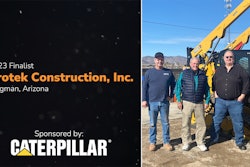 2023 finalist protek construciton, inc. kingman, arizona sponsored by caterpillar