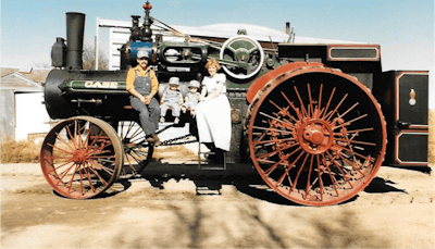 Steam Tractor Exploding Guinness World Record: Replica Case 150 steam tractor | Equipment World