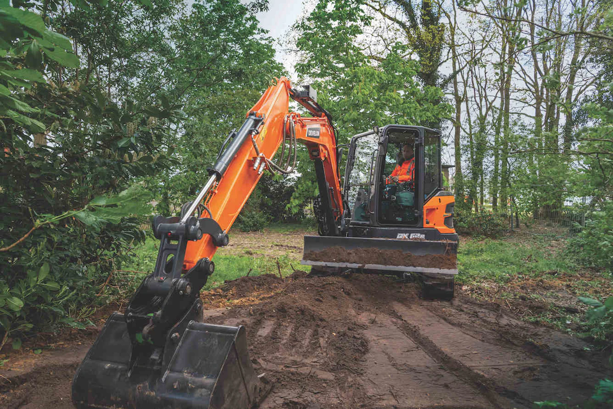 Develon expands compact excavator line with DX63-7 and DX62R-7
