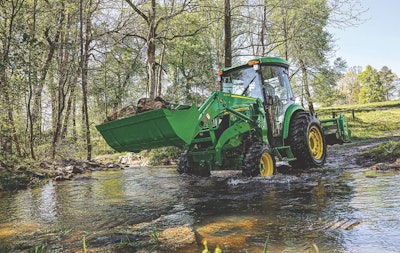 John Deere 4075R compact utility tractor