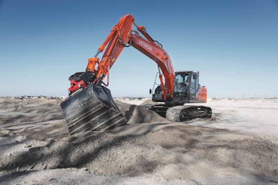 Hitachi ZX210LC excavator