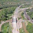 A modular steel bridge designed by Acrow was installed along Colorado State Highway 133 to accommodate a culvert repair.