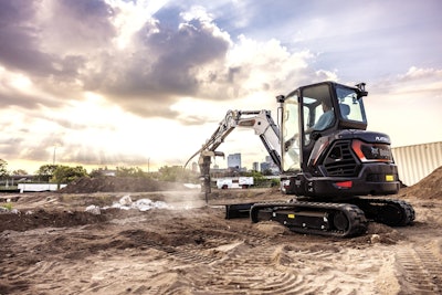 Bobcat E48 Platinum compact excavator