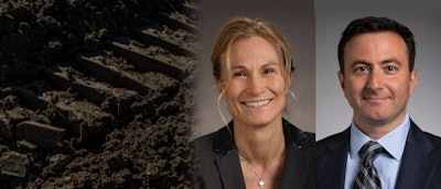 Senior Vice President of the Enterprise Strategy Division George Moubayed (right) will assume additional responsibilities as the Chief Sustainability and Strategy Officer from Lou Balmer-Millar (left), who is retiring on Dec. 31, 2023.