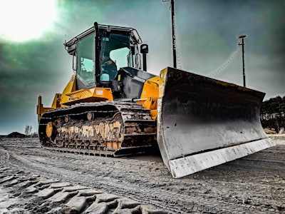 Dressta td16n dozer on dirt road