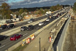 completed bridge slide traffic reopened I-95 near exit 17 Westport Connecticut