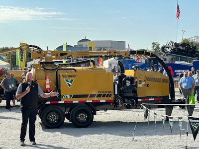 VX75 unveiled at Utility Expo