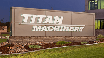 Titan Machinery office sign