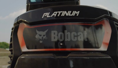 rear bobcat e48 platinum excavator