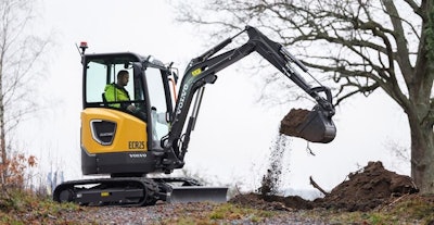 Volvo ECR25 Electric Mini Excavator