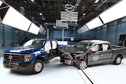 Like most other vehicle classes, large pickups don’t perform as well in the new moderate overlap front crash evaluation conducted by the Insurance Institute for Highway Safety.