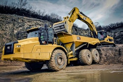 Cat 745 articulated truck