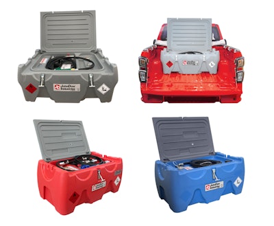 JohnDown Industries Fuel and DEF carrytanks for truck beds