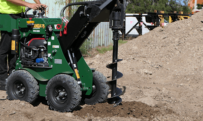 Kanga Kid PW220 compact skid steer loader