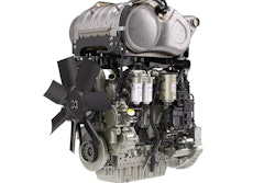 The multi-fuel hybrid engine will be based on this 7-liter Perkins 1200 Series model.