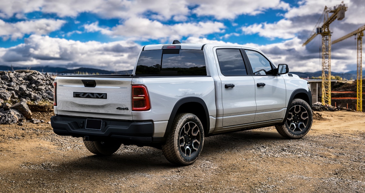 The 2025 Ram Ramcharger is an electric truck that gets its EV juice from a  gas-powered generator