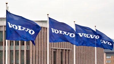 Volvo flags