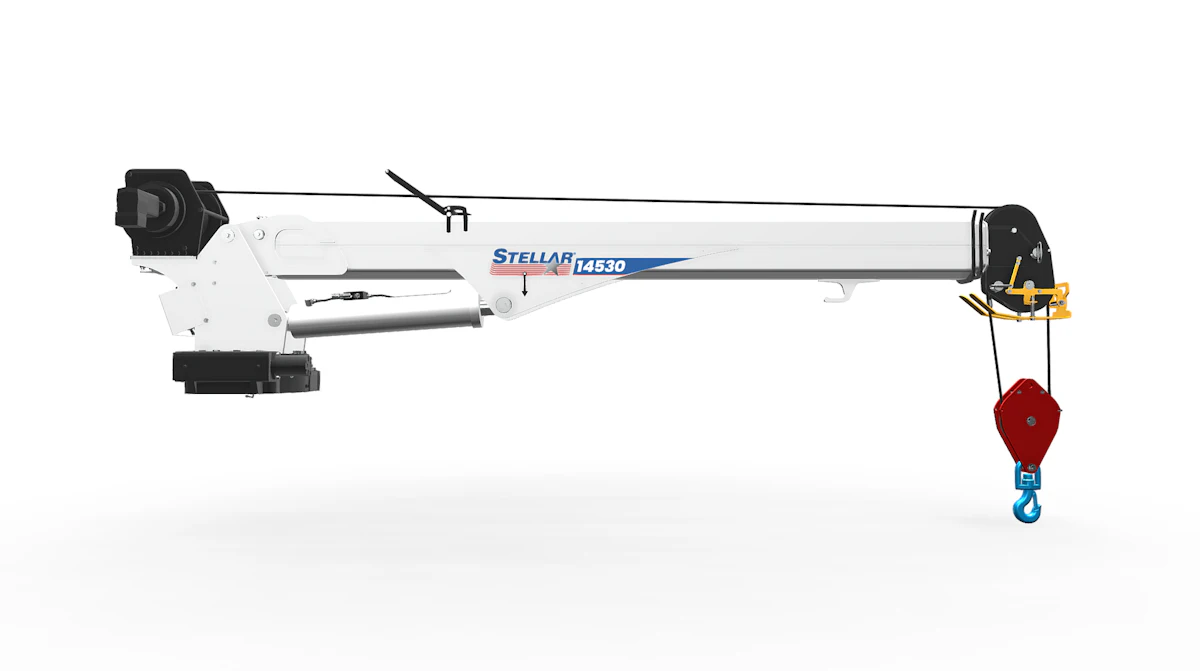 Stellar launches redesigned 14,000-pound hydraulic service crane - Vimarsana News