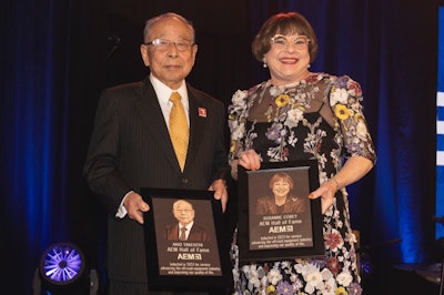 2023 AEM Hall of Fame Inductees Susanne Cobey and Akio Takeuchi