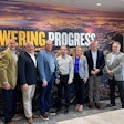 Executives from CRH meet with Caterpillar CEO Jim Umpleby and Group President Denise Johnson at the company’s headquarters in Irving, Texas.