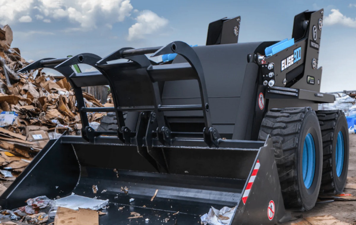 World's First Cabless Remotely Operated Electric Skid Steer The Elise