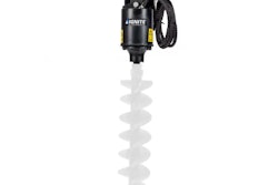 Ignite Attachments Mini Excavator 210PH Auger attachment