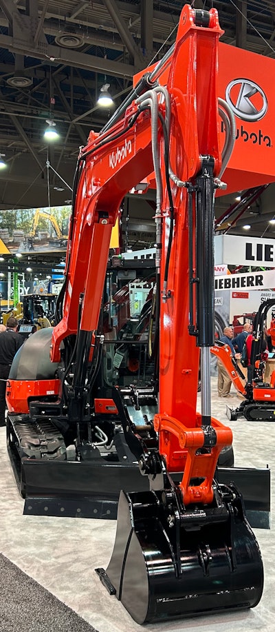 Kubota KX080-5 compact excavator