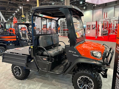 Side rails and tailgate drop down for more versatility when hauling. The RTV-X is a smaller model than the RTV-X1130 but has the same versatile cargo space as an option.