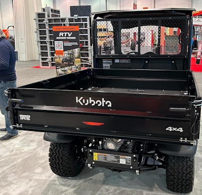 Kubota Rtvx1130 Bed