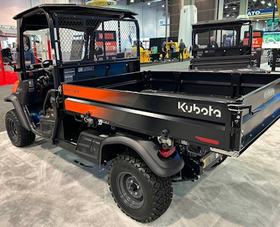 Kubota RTV-X1130 rear view of bed