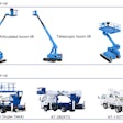 Nagano and Tadano's lineup of aerial work platforms
