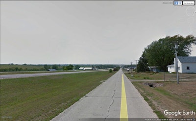 Old Highway 20 section Moville Iowa