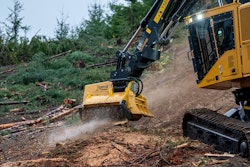 Tigercat 4161-15 Mulching Head LX830E tracked carrier