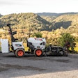 The battery-powered AT450X combines Bobcat’s articulating tractor with Agtonomy’s software and embedded-computing technology to support emissions-free and autonomous operation of time-intensive tasks.