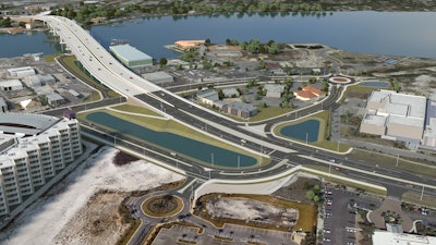 rendering of future Brooks Bridge between Fort Walton and Okaloosa Island