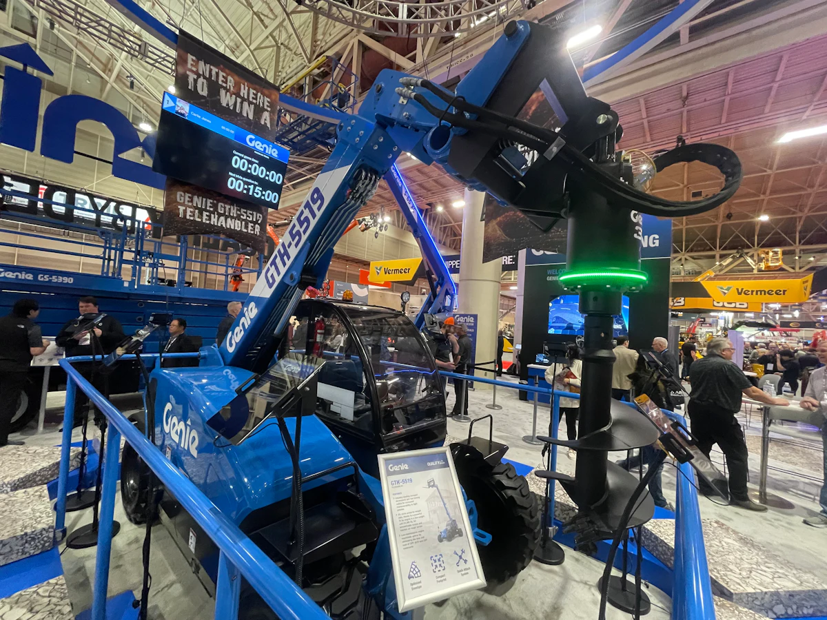 Genie Telehandler Engine Genie Debuts New Telehandler Attachments | Equipment World