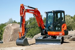 Kubota KX040-4 mini excavator