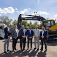 Volvo Construction Equipment and Mack Trucks, both Volvo Group companies, recently delivered on- and off-road electric equipment to Florida-based Coastal Waste & Recycling to help the company achieve its sustainability goals. Pictured here left to right are Martin Mattsson, director, key account sales, waste & recycling, Volvo CE; Tyler Ohlmansiek, Mack e-mobility sales director; Jonathan Randall, president of Mack Trucks North America; Brendon Pantano, CEO, Coastal Waste & Recycling; Dennis Pantano, COO, Coastal Waste & Recycling; Ray Gallant, head of sustainability and productivity, Volvo CE.