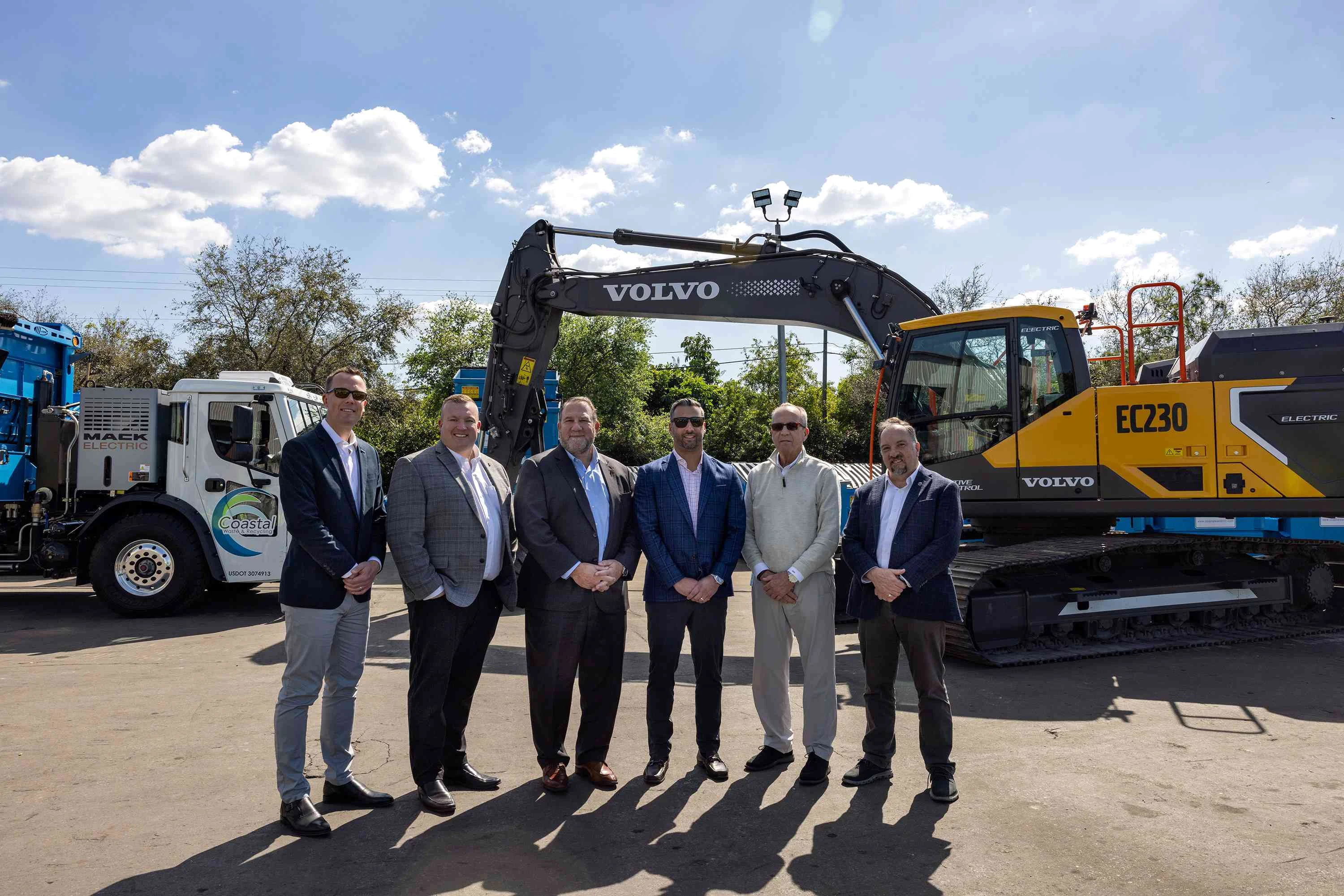 Florida waste co. goes electric with Volvo excavator, Mack truck - Vimarsana News