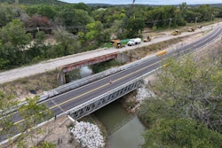 Modular bridge in Oklahoma