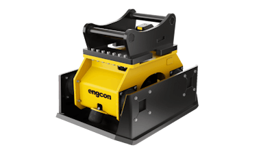 Engcon PC9500 compactor plate for excavators
