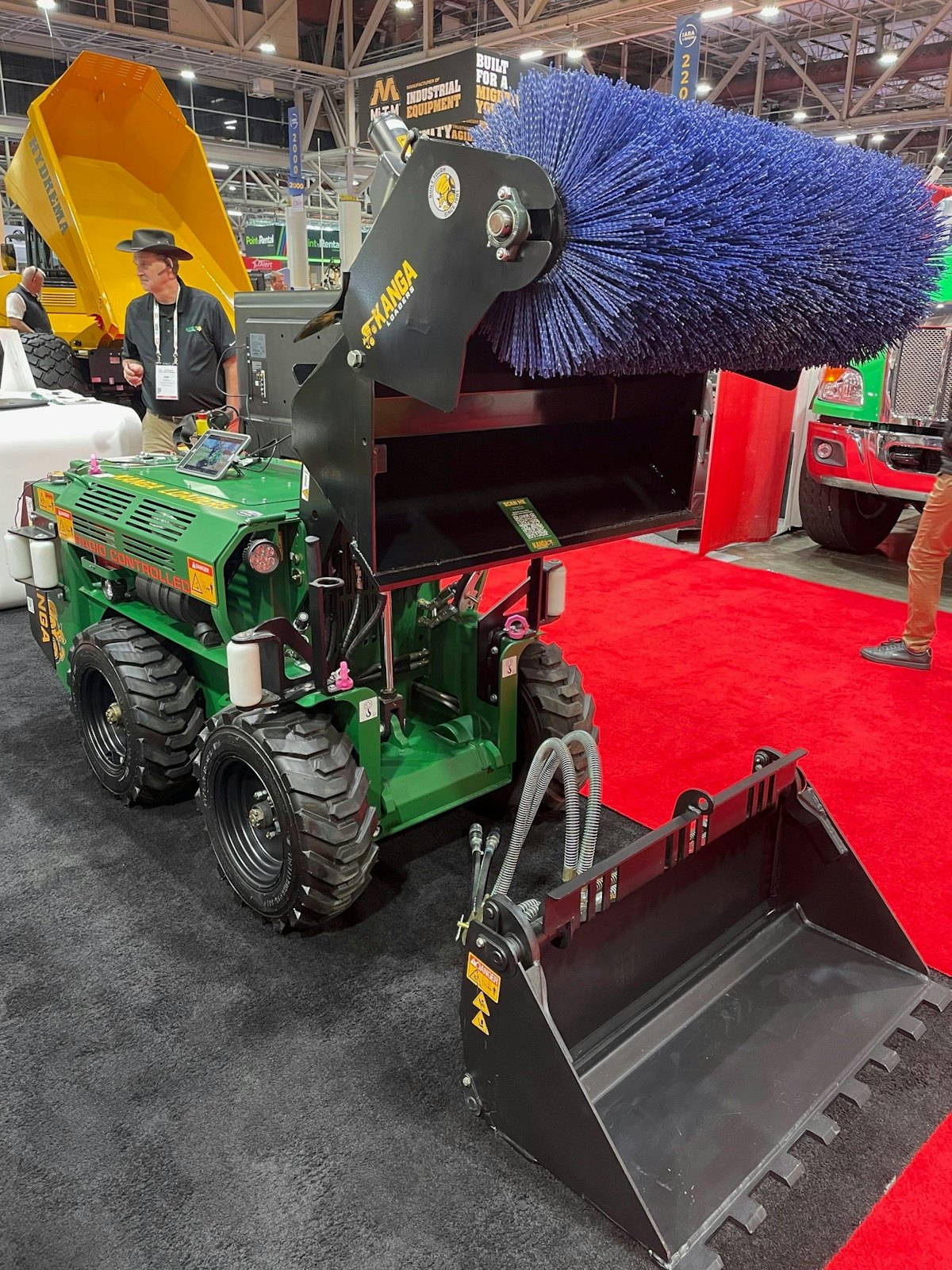 Kanga TR825 Remote Control Mini Loader for extreme environments Equipment World