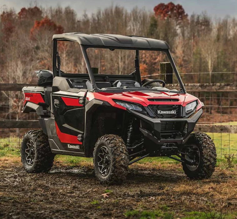 High Ridge Vehicles Kawasaki Debuts All-New Ridge Utility Vehicle | Equipment World