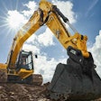JCB Excavator with Leica Machine Control