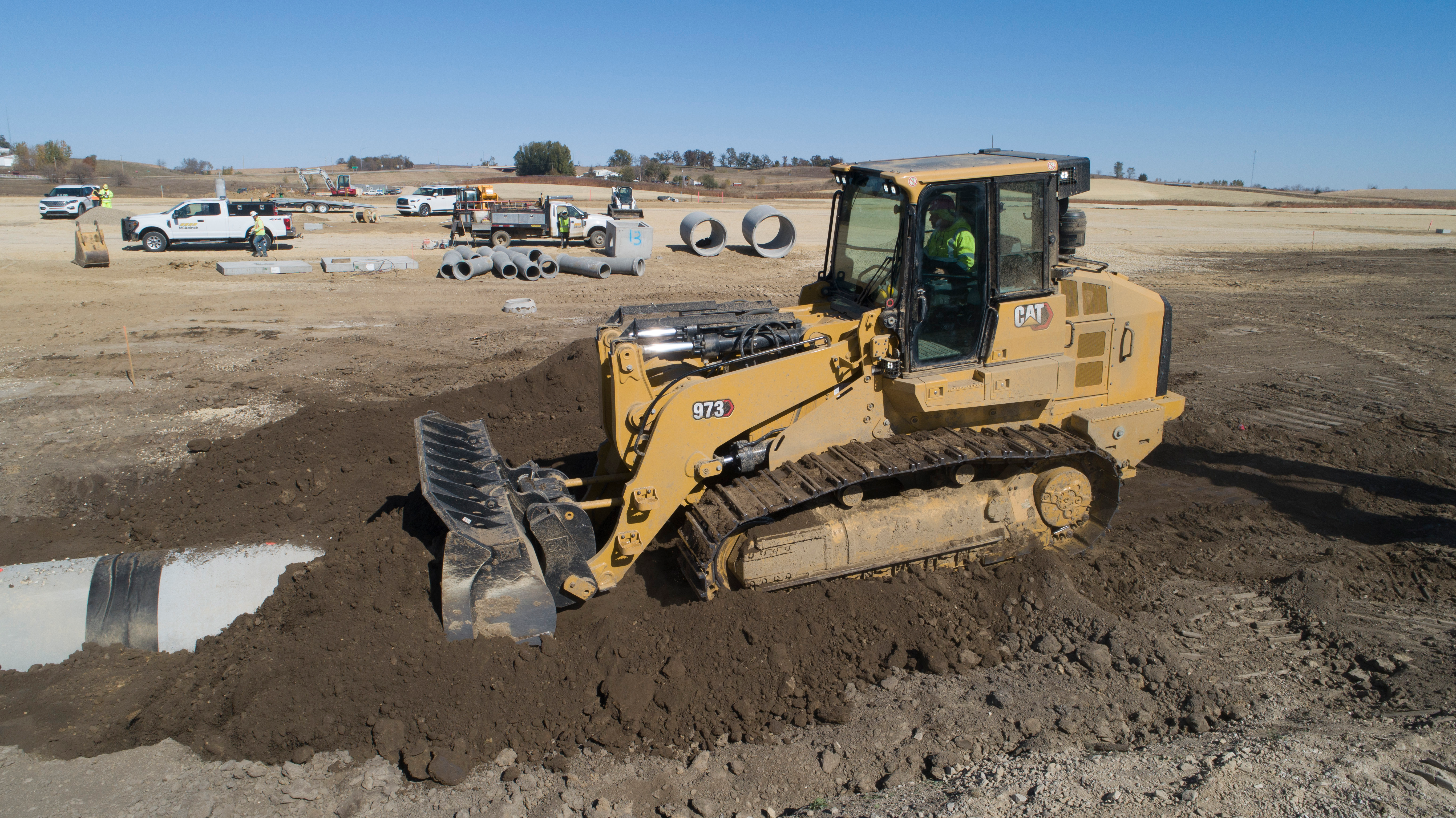 Cat 973 track loader