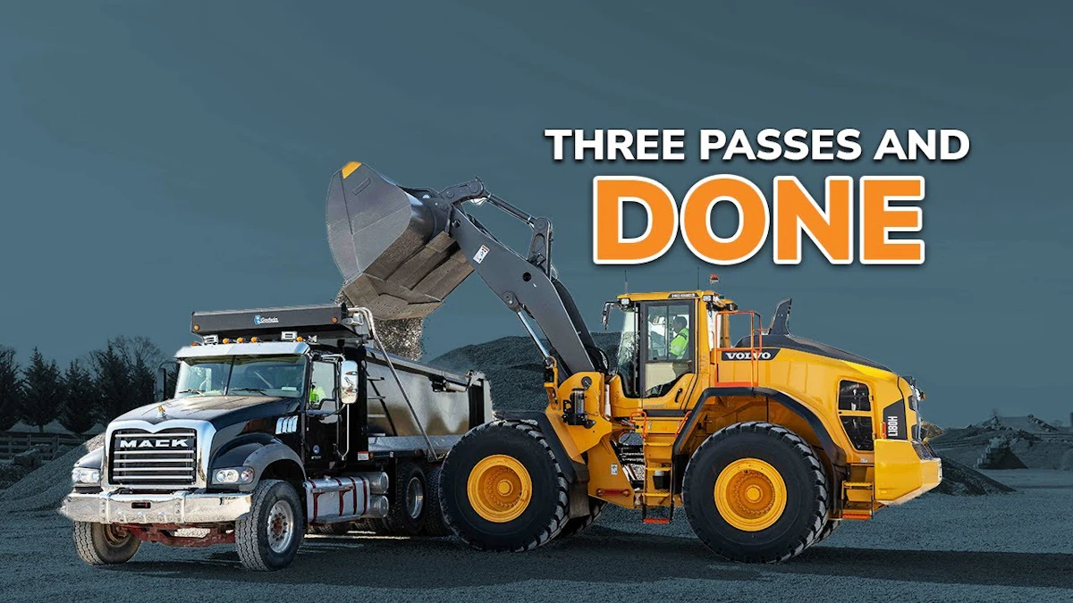 Video: Volvo adapts L180H wheel loader for 3-pass rehandling ...